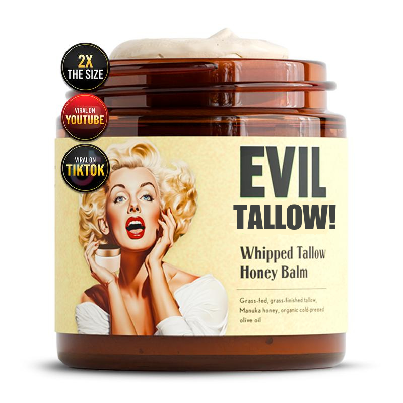 EVIL TALLOW - Whipped Beef Tallow & Manuka Honey